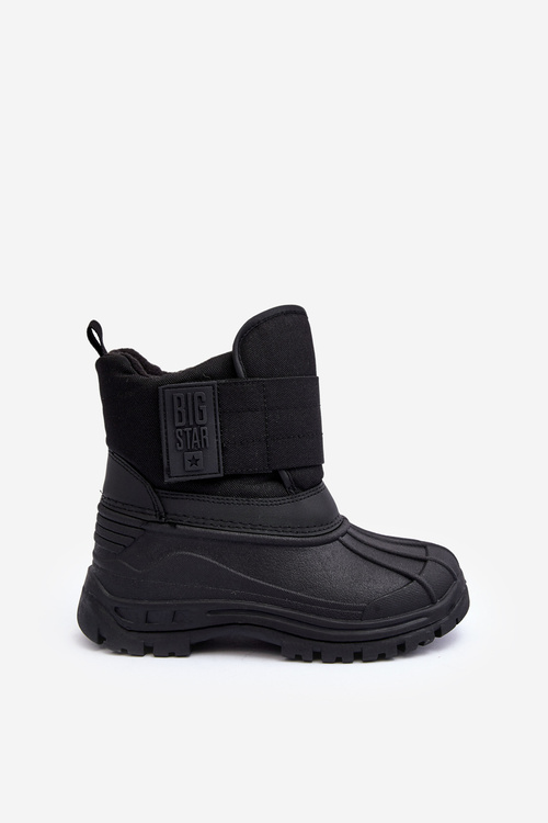 Dětské sněhule na suchý zip Big Star KK374237 Velbloud