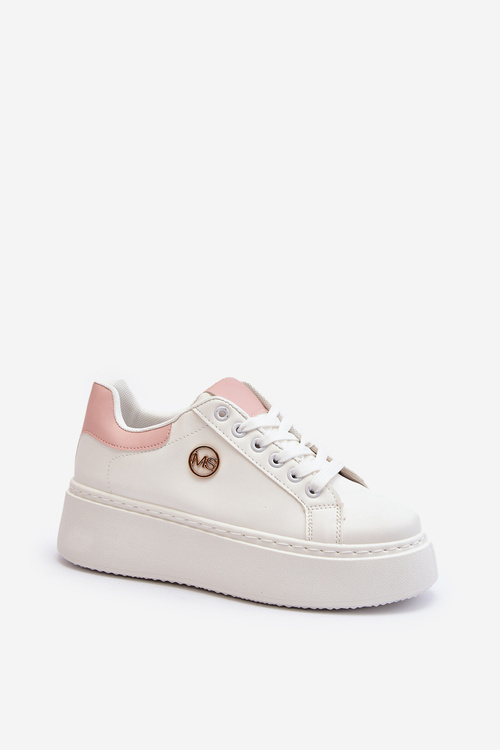 Dámské tenisky na platformě bílé Eshen