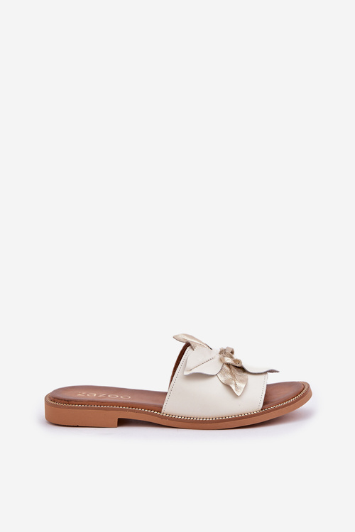 Sandy S Dekoráciou Prírodná Koža Zazoo 3667 Biele