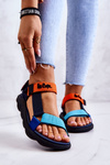Dámske športové sandále Lee Cooper LCW-22-34-0953L Multicolor