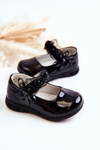 Black Evelyn Children's Saler Balerinas