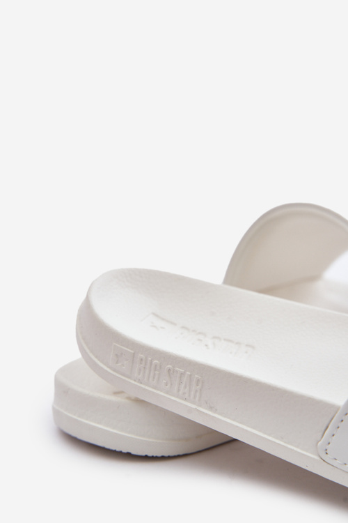 Pěnové Dámske Pantofle Big Star OO274042 Biele