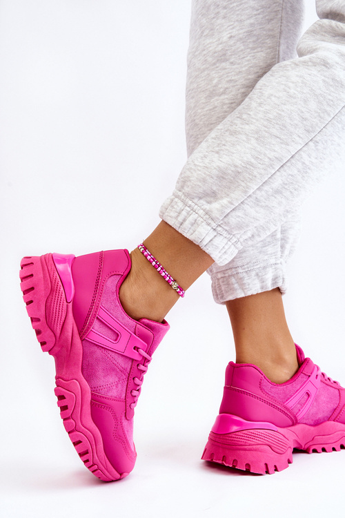 Módní sportovní obuv Tenisky Fuchsie Frezio