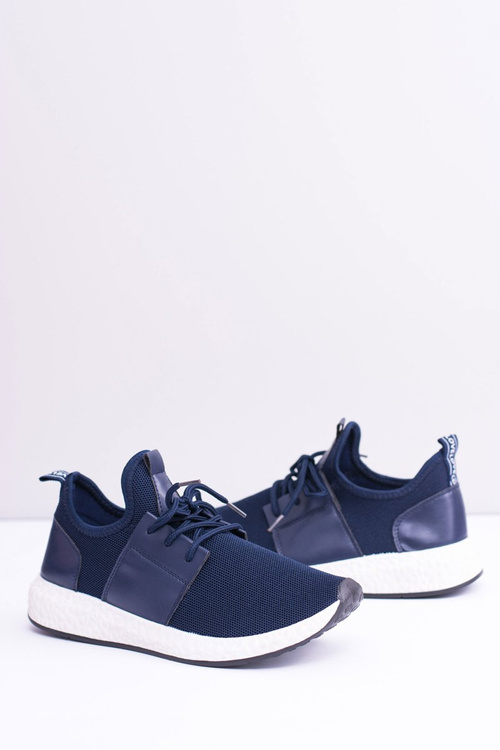 Pánska námornícka modrá Mathieu Športové topánky