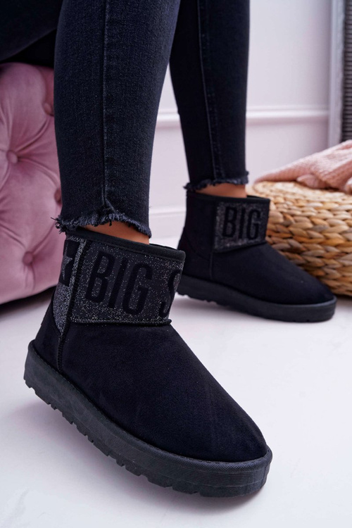 Dámské černé sněhule Big Star EE274260