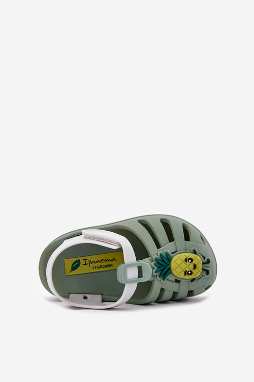 Detské Sandále Na Suchý Zips Ovocie 83615 Ipanema Summer XIV Baby Zelené