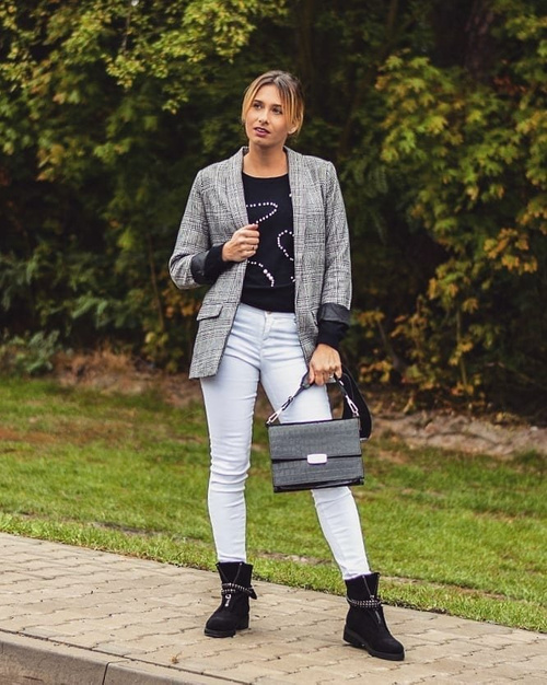 Lu Boo Black Dámske topánky zips rafell