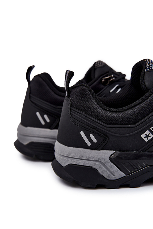 Pánska športová topánka Pamäť pena Veľká hviezda KK174105 čierna