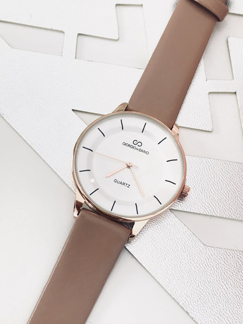 Dámské hodinky Giorgio & Dario Gemini Powder Pink