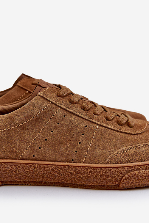 Mužské semišové tenisky Big Star NN174186 Camel