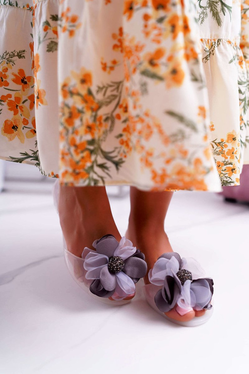 Meliski lu boo biele gumové baleríny