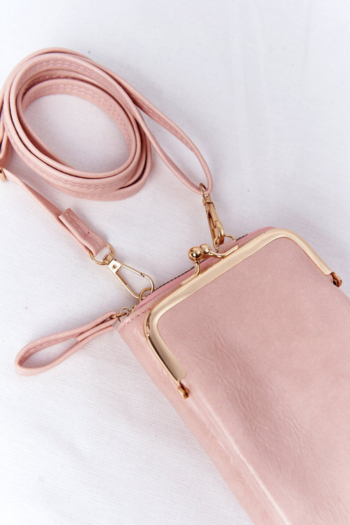 Dámska peňaženka 2in1 tortebka pre bigiel selenu ružovú