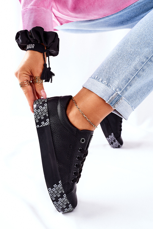 Dámske tenisky na platforme Big Star II274183 Black