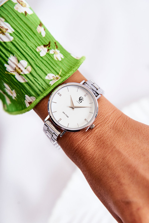 Dámske hodinky GG Luxe Silver so zirkónmi