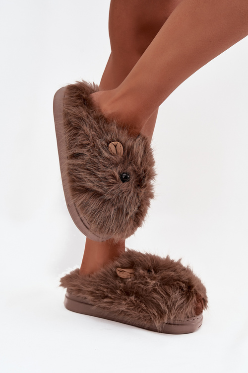 Kožené dámské čepice z krokodýlí kůže hnědé Pravelle