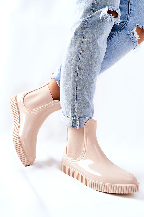 Lesklé jamky na platforme Waterfall Beige