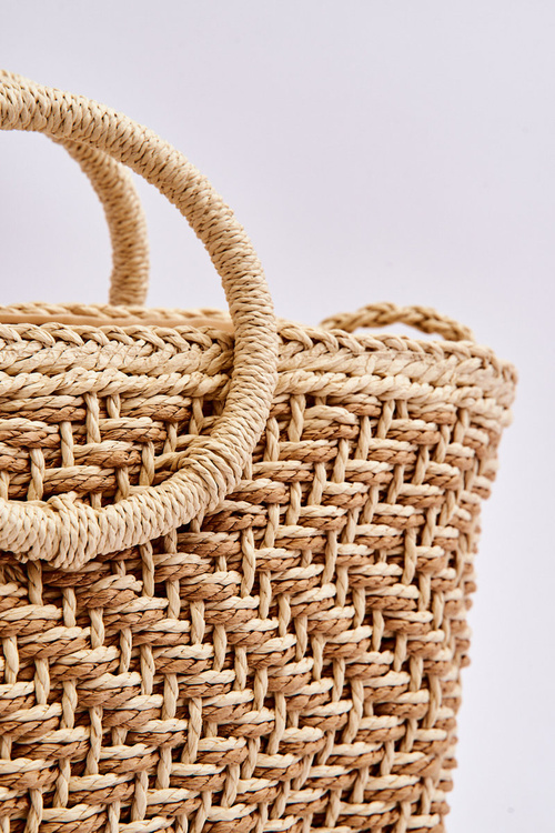 Módny veľký béžový zámok