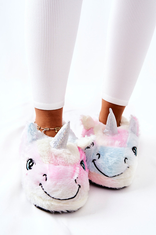 Nazouvací Dámské pantofle Unicorn Pestrobarevné