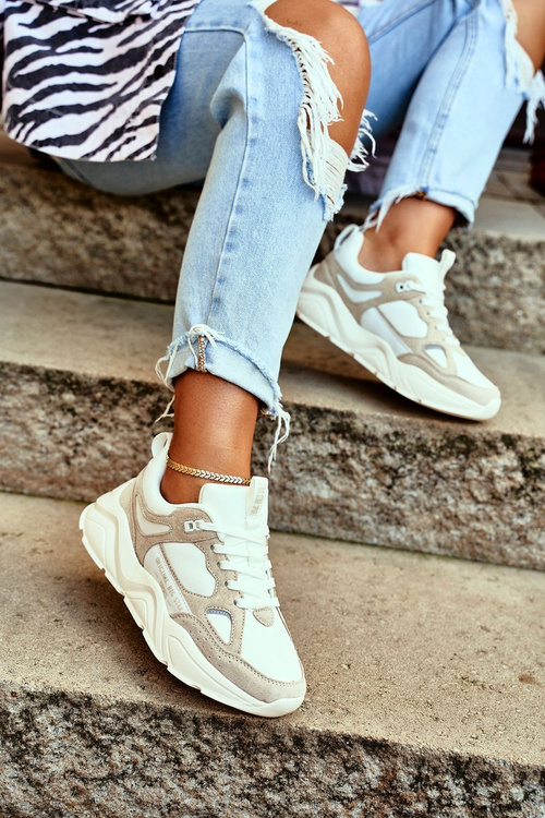 Dámská Sportovní Obuv Sneakers Big Star GG274657 Bílé