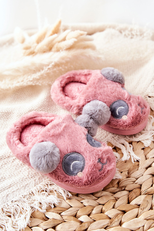 Papci so zvieracou tmavo ružovou pandiou