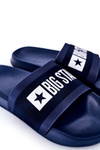 Pánské Nazouváky Big Star HH174833 Tmavě Modré