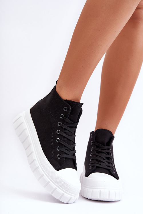 Dámské vysoké tenisky černé Avis