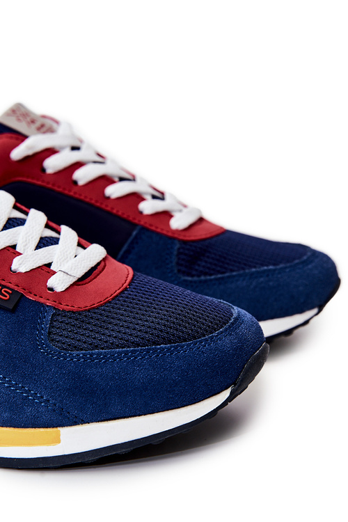 Pánské sportovní boty Cross Jeans JJ1R4008C Navy Blue