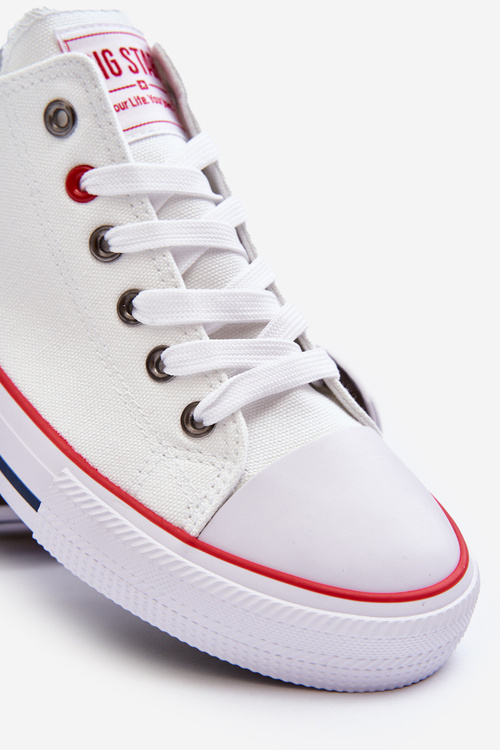 Biele tenisky Big Star Low Pánske tenisky T174102