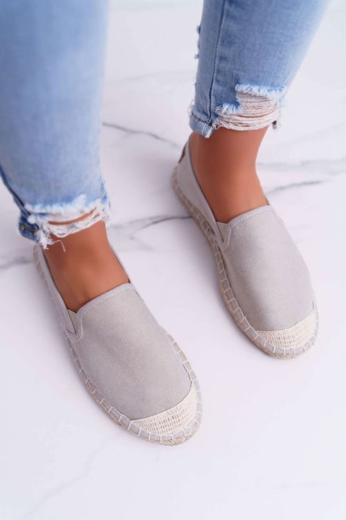 Dámské Espadrilky Cross Jeans šedé DD2R4104