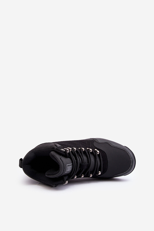 Dámské zateplené trekingové boty černé Big Star MM274481