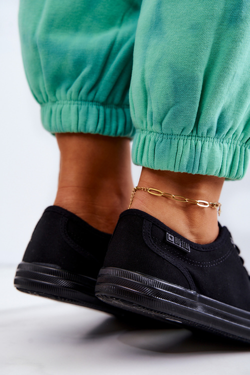 Dámské nízké tenisky Big Star JJ274066 Černá