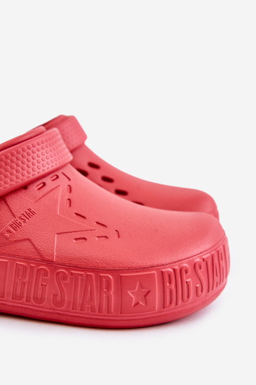 Pánske Ľahké Klapky Big Star II175004 Červené