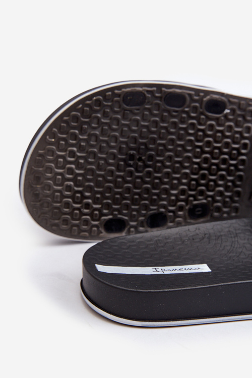 Mužské gumové žabky 82832 Ipanema Slide Unisex Čierne