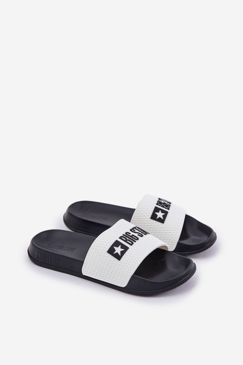 Pánské Pantofle Big Star JJ174506 Bílé