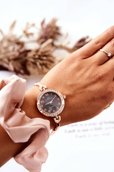 Dámské Hodinky Giorgio&Dario Se Zirkony Růžové zlaté