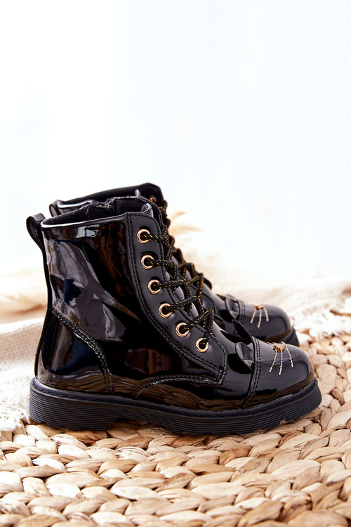 Izolované čierne tašky na zips Mousie