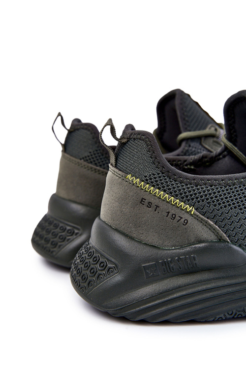 Pánská sportovní obuv Memory Foam Big Star KK174256 Khaki