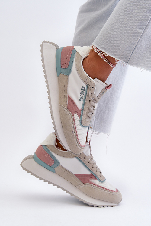 Dámské tenisky s paměťovou pěnou Memory Foam System Big Star NN274690 Bílé