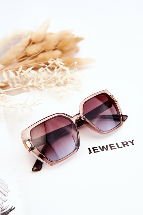 Ženské slnečné okuliare Prius V213 hnedé