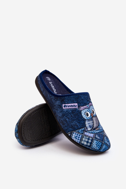 Domáce žabky flops inblu gf000018 NAVY BLUE