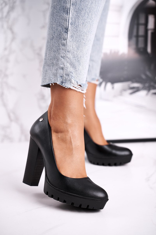 Lodičky Na Podpatku Maciejka 02629-01 černé