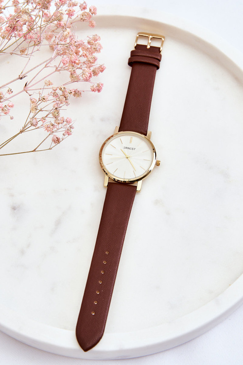 Dámske hodinky so Zlatou obálkou Ernest Brown Vega