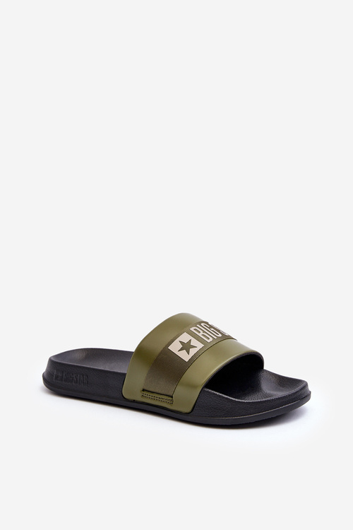 Mužské Klasické Papuče Big Star LL174458 Khaki