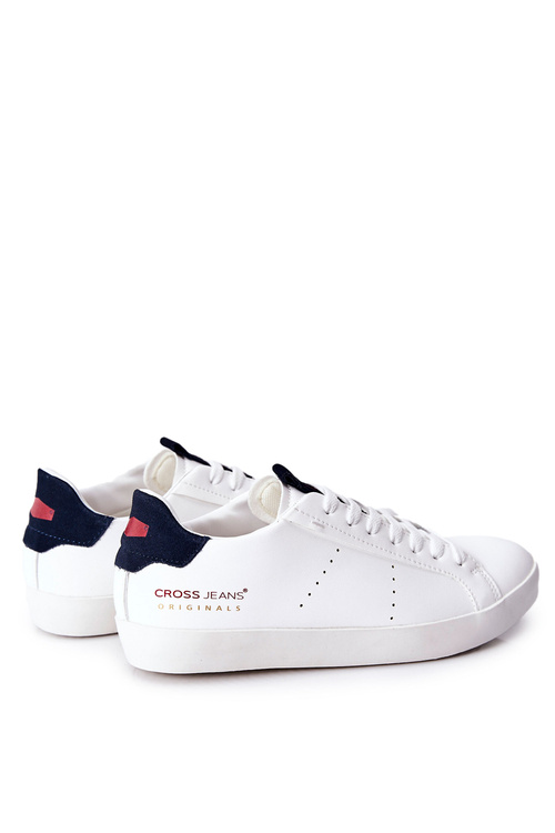 Pánské Tenisky Cross Jeans Bilé II1R4012C