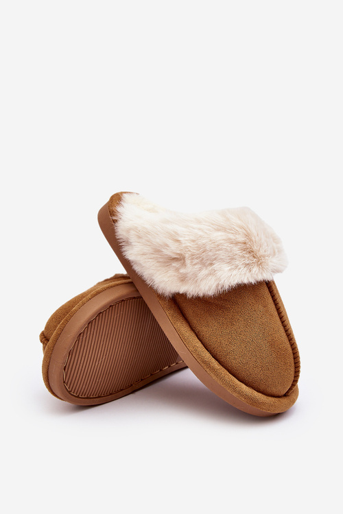 Detské papuče s kožušinou Camel Befana