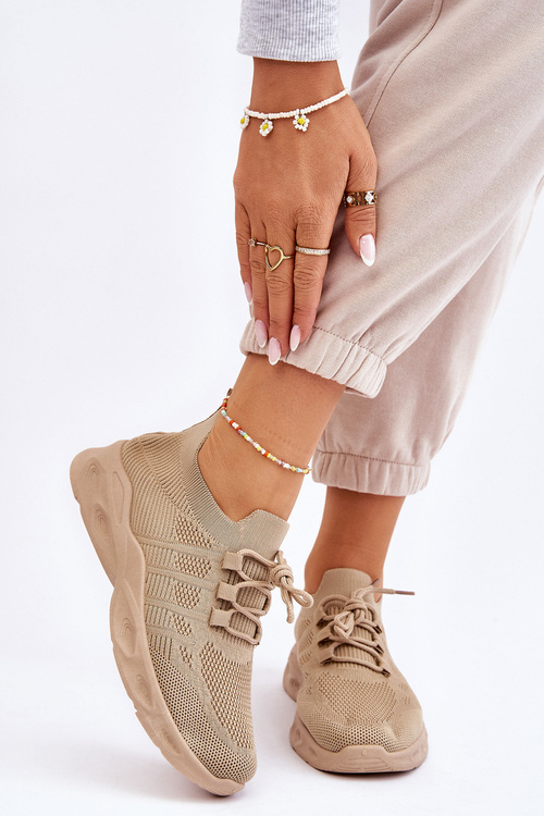 dámská nazouvací sportovní obuv Béžove Ellison