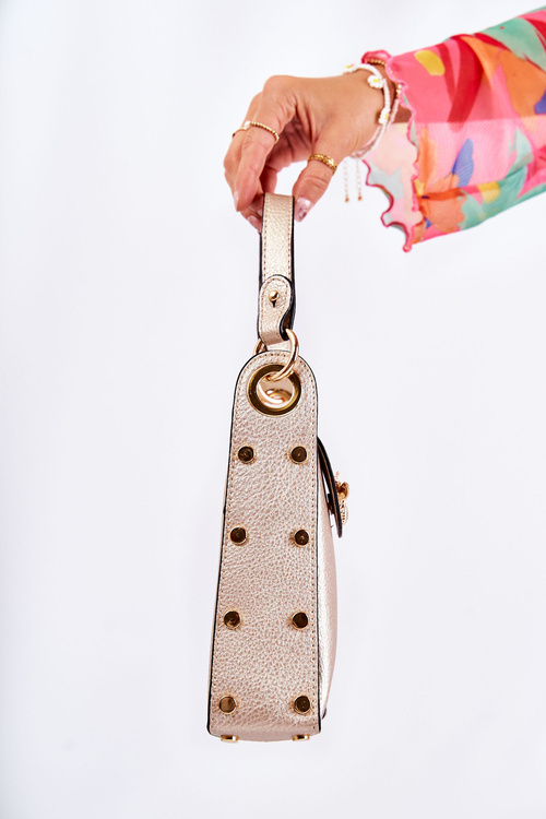 Malá dámská kabelka s Ornamentem zlato Ellies