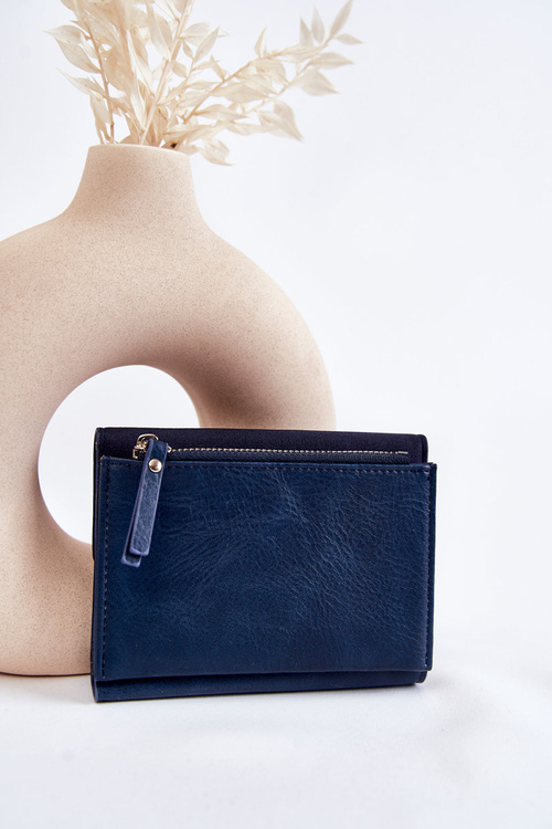 Dámske malé peňaženky pre modrý magnet Zaya Navy Blue