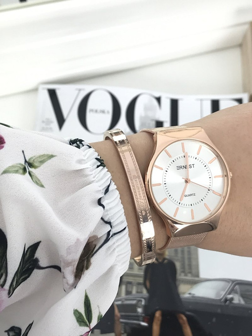 Dámské Hodinky Ernest Orion Pink Gold