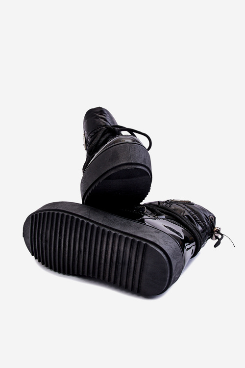 Čierne -tvare dieťa -Ap -up -up -tvare snehové topánky